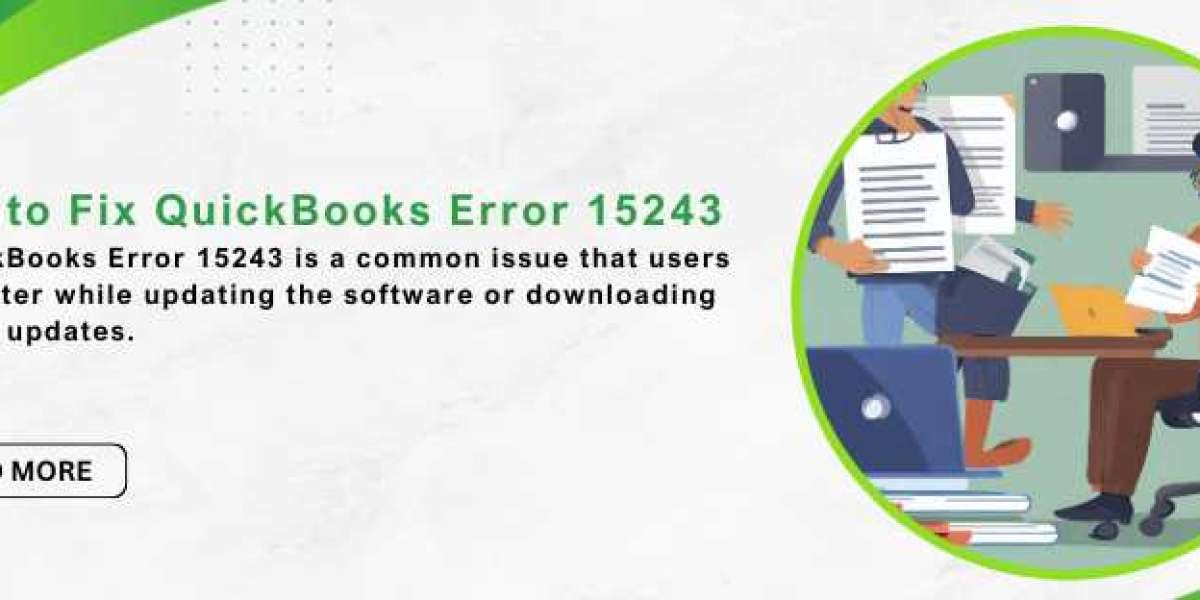 How to Fix QuickBooks Error 15243