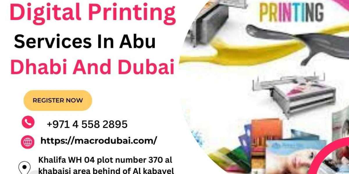 Digital Printing Services In Abu Dhabi And Dubai